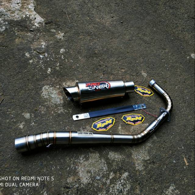 Knalpot PRO LINER Jupiter z Road Race - Underbone