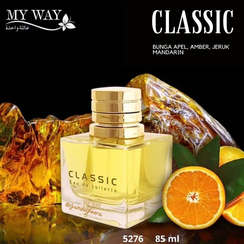 Parfum Edp Classic MyWay Impor Mesir for Men 85ml