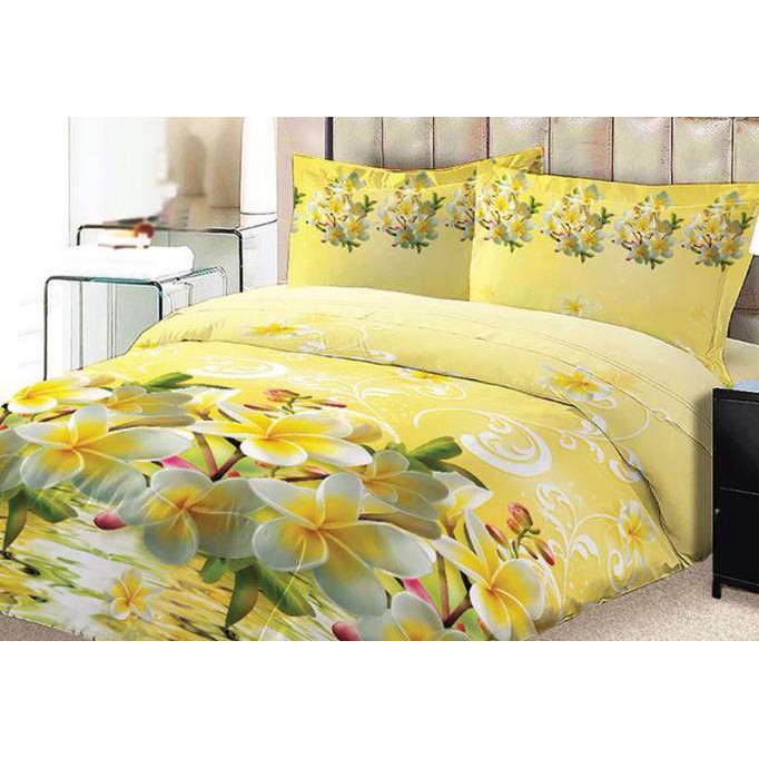 Macam-Macam Motif, Sprei Lady Rose Cindy No.1 King 180 Seprai Bunga Cempaka Putih Kuning ,Kuwalitas