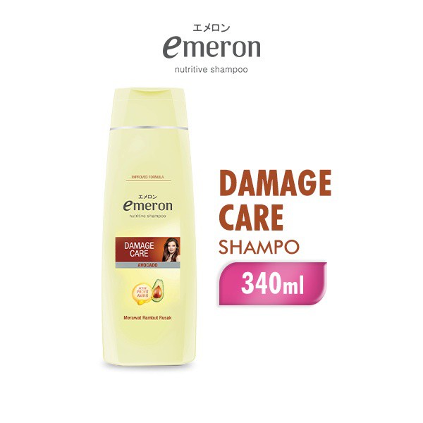 EMERON Shampoo Damage Care Botol 340ML