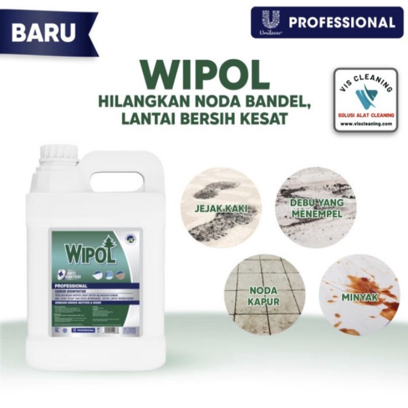 Wipol Cairan Disinfektan Lantai 5L Jerigen