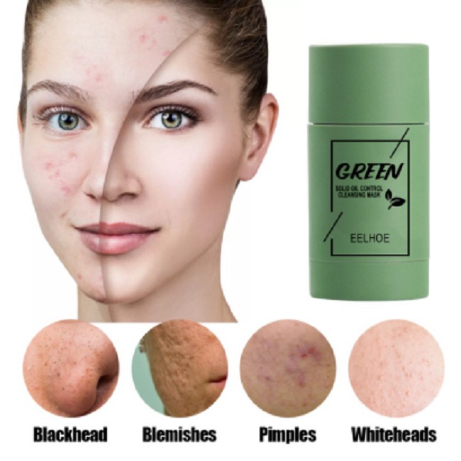 MEIDIAN Green Tea Mask Cleansing Clay Stick Mask Masker wajah Masker komedo Stiky Facial Mask