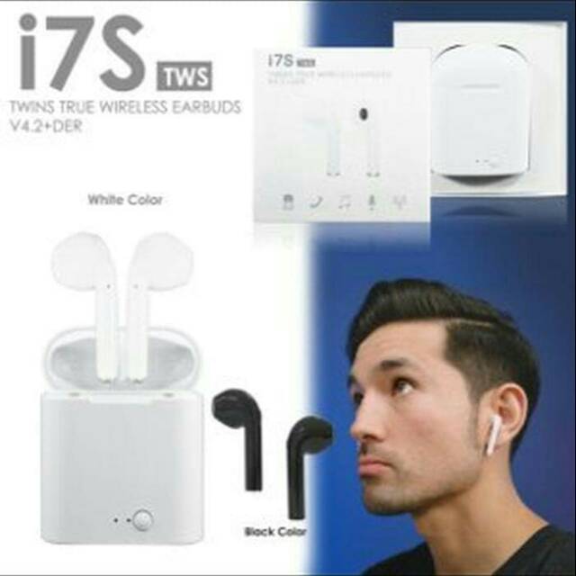 Headset bluetooth i7s
