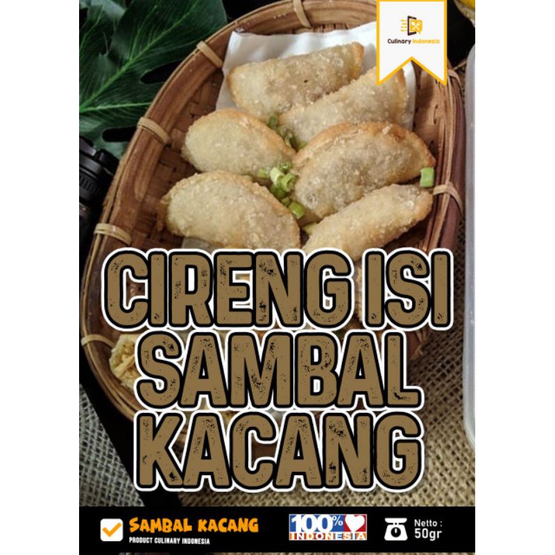 

cireng sambel kacang