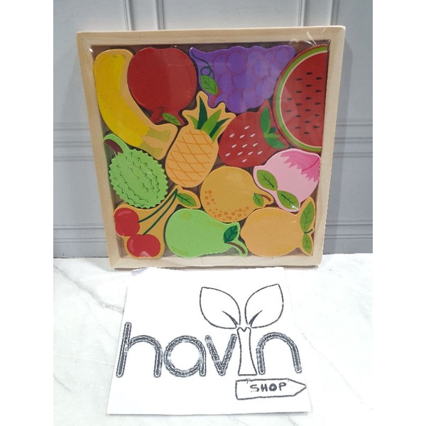 PUZZLE TETRIS 3D/PUZZLE KAYU-BUAH