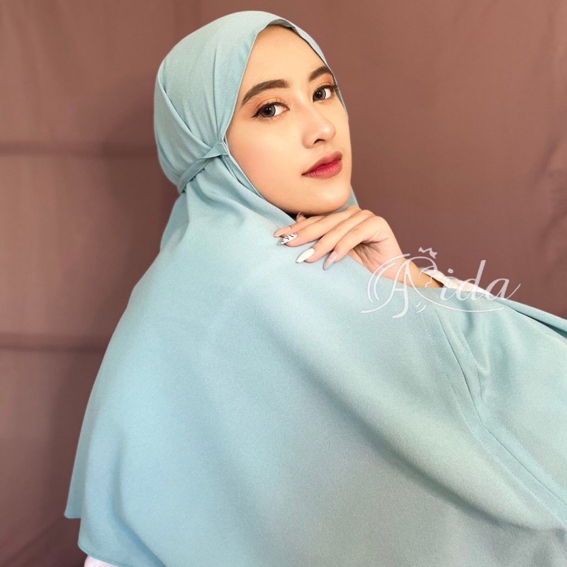 Bergo Maryam Syar'i Jumbo Bergo Instan Anti Tembem