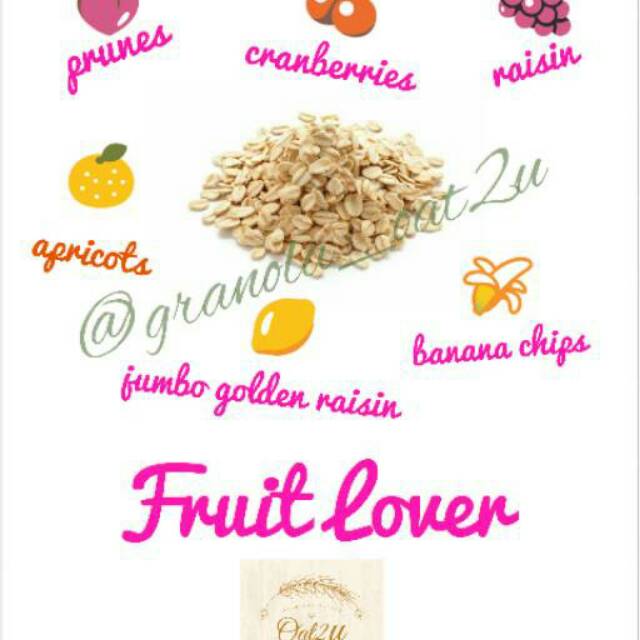 

Granola Fruit Lover 500gr