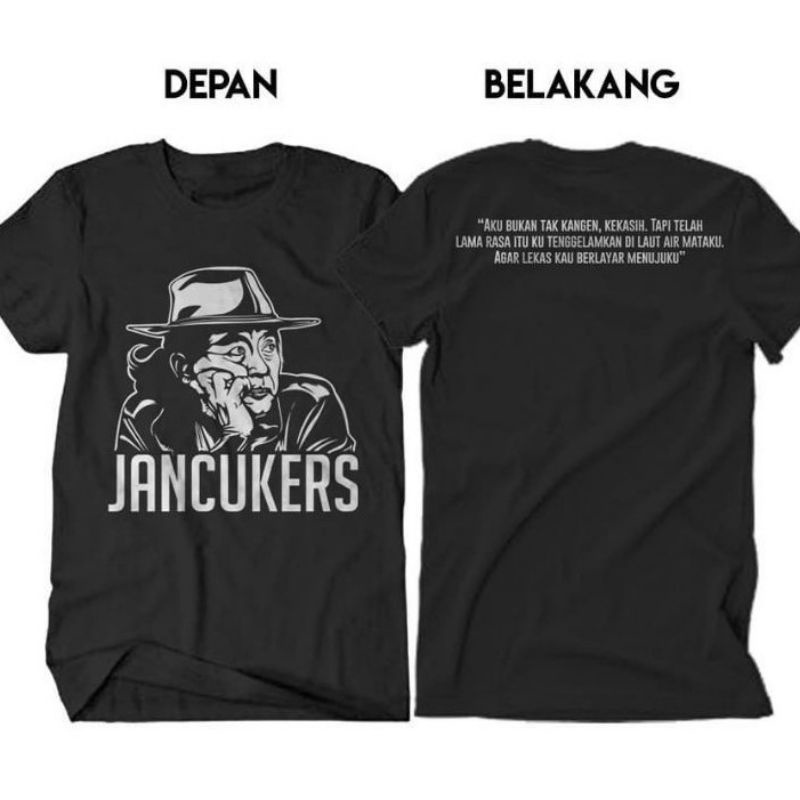 KAOS PRESIDEN JANCUKERS - KAOS MAIYAHAN // BISA REQUEST KATA