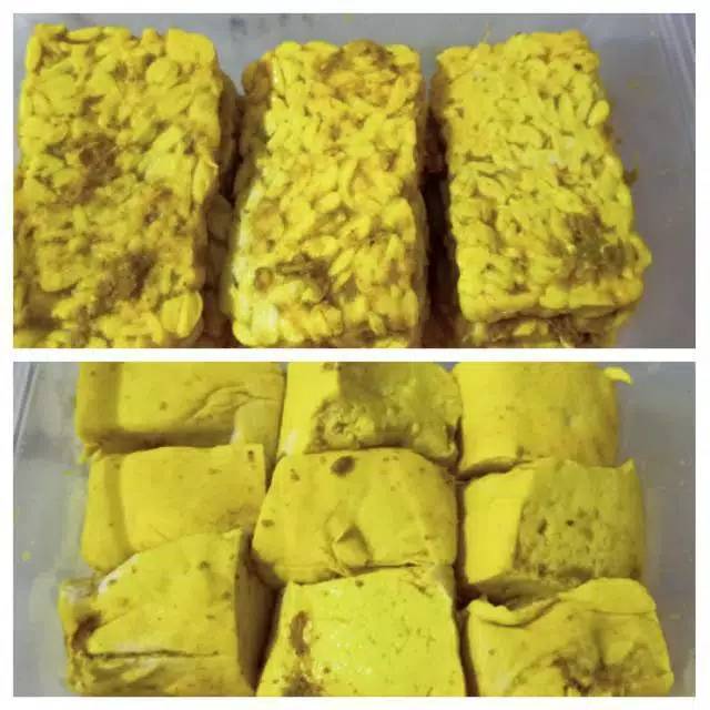 

Tahu tempe bumbu rempah kuning