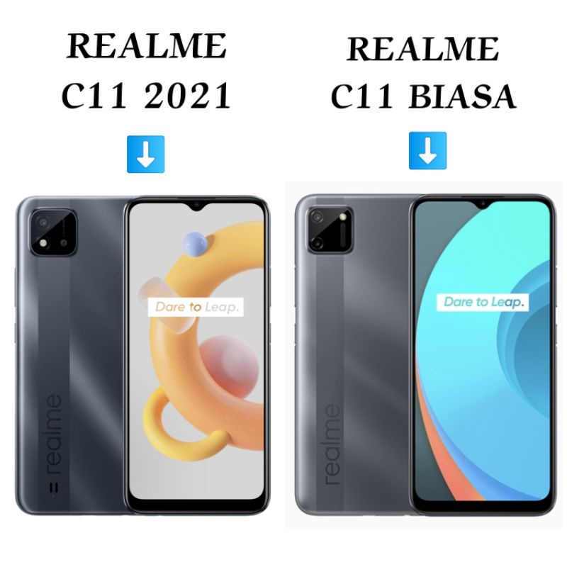 Softcase Pro Camera Realme C11 Biasa Candy Case Full Color 3D Silikon TPU