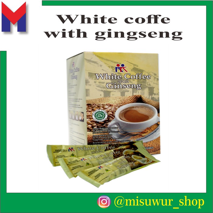 

White Coffee with Ginseng KK Indonesia PRODUK - kkp363