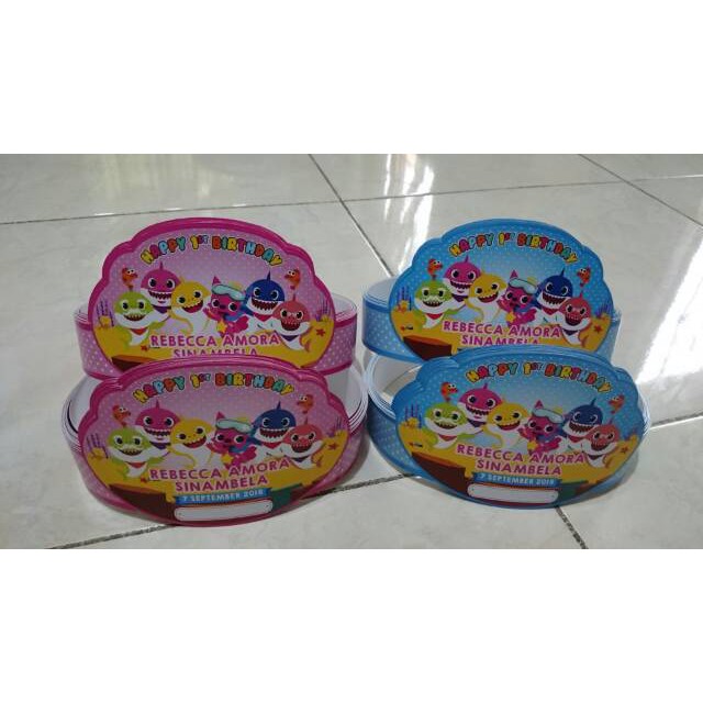 Topi Ulang Tahun Baby Shark Ultah Anak | Shopee Indonesia