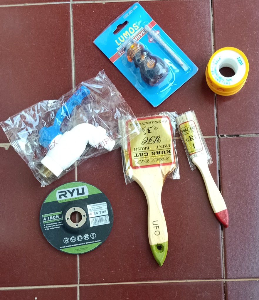 Kran Air Taman Engkol Jumbo Pvc Lupex / Keran Air Taman