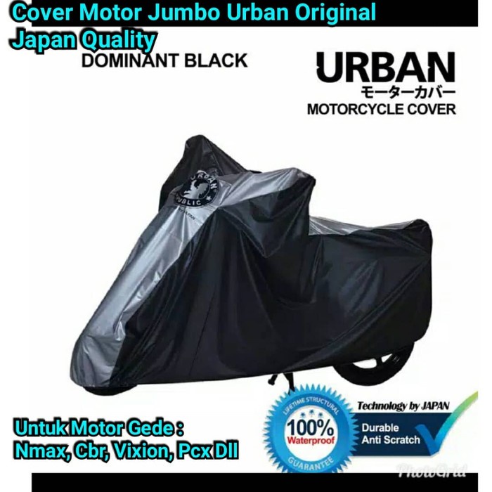 SARUNG MOTOR URBAN JUMBO NMAX PCX VARIO NINJA ADV AEROX LEXI BEAT MIO VESPA FREEGO VIXION BYSON GSX DLL UNIVERSAL ALL MOTOR SARUNG MOTOR JUMBO HONDA YAMAHA KAWASAKI SUZUKI BENELI DUCATI