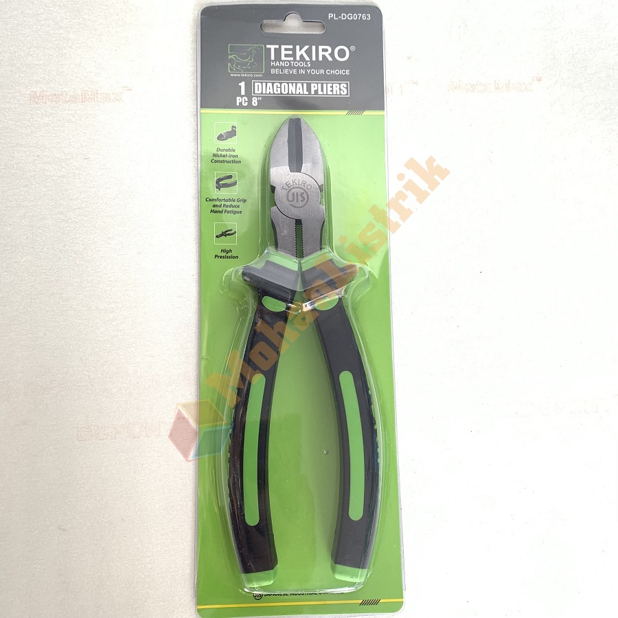 Tekiro Tang Potong 8 Inch 8&quot; PL-DG0763 Dioganal Pliers Tang Knip 8IN