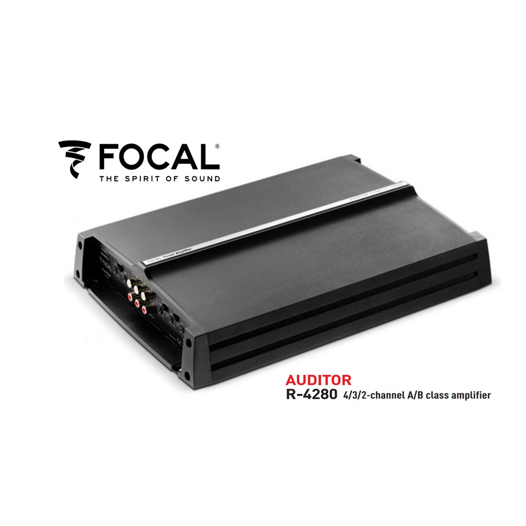 Focal Auditor R 4280 4-Channel Class AB Power Amplifier