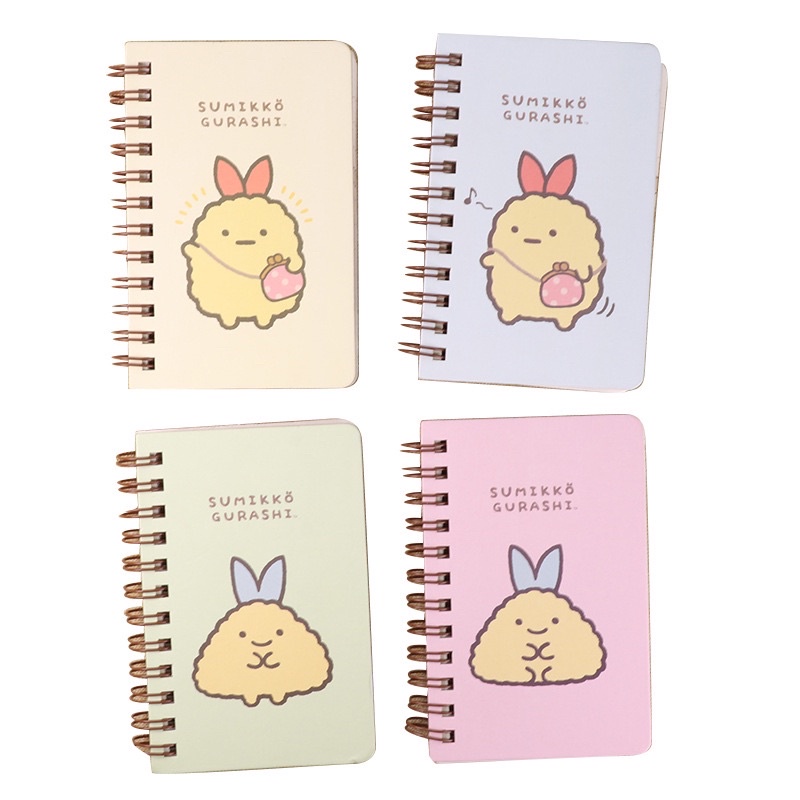 KENSHO Notebook Mini Spiral A7 Sumikko Gurashi Lucu