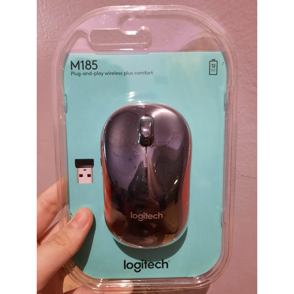 Mouse Logitech M185 Compact Wireless