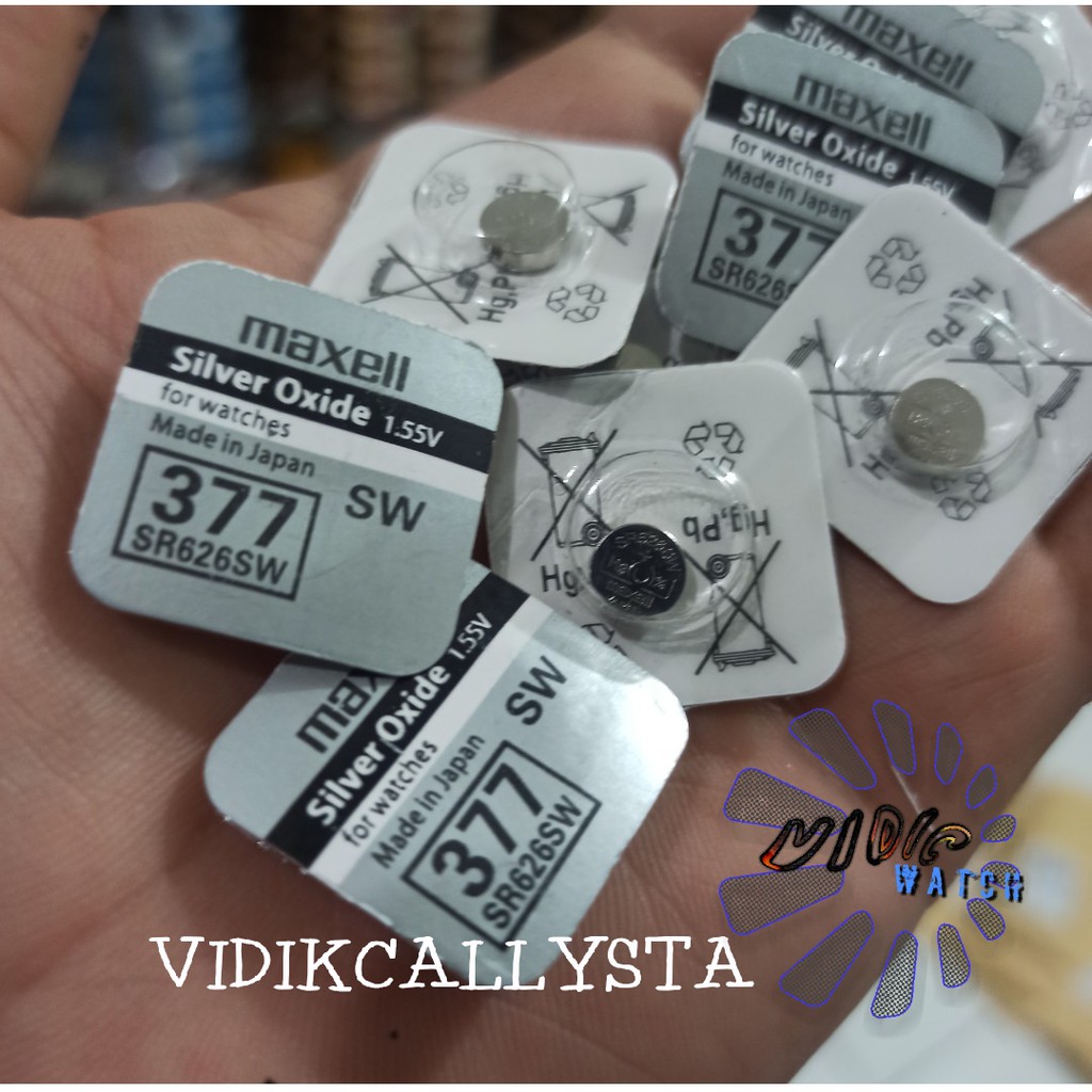 BATERAI JAM TANGAN SP 377 626 SR626SW SR626 AG4 LR66 SR-626 SR626 L626F L626 LR626 ORIGINAL SP BATRE BATREI BATERAI KANCING JAM TANGAN