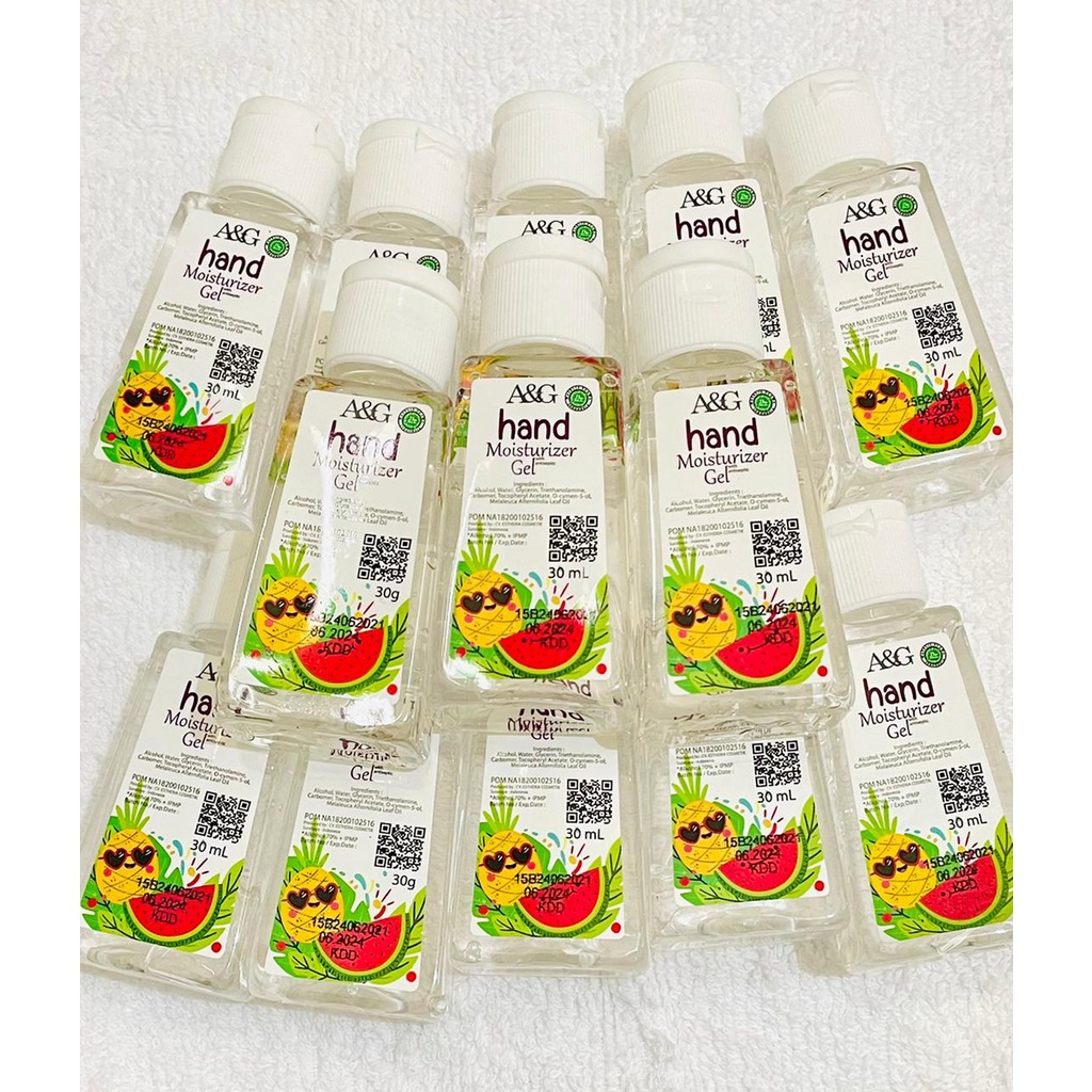 HAND SANITIZER  HAND MOISTURIZER GEL Dan SPRAY KEMASAN 60 ML DAN 30ML