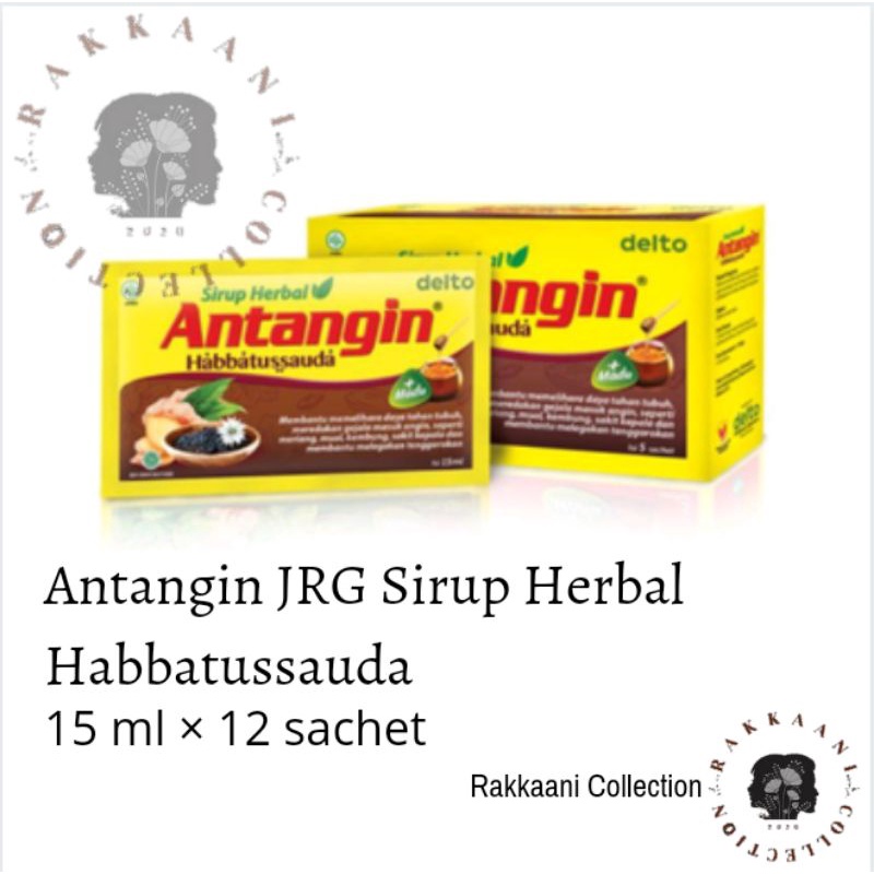 

Antangin JRG Sirup Herbal Habbatussauda 15 ml x 12 saset