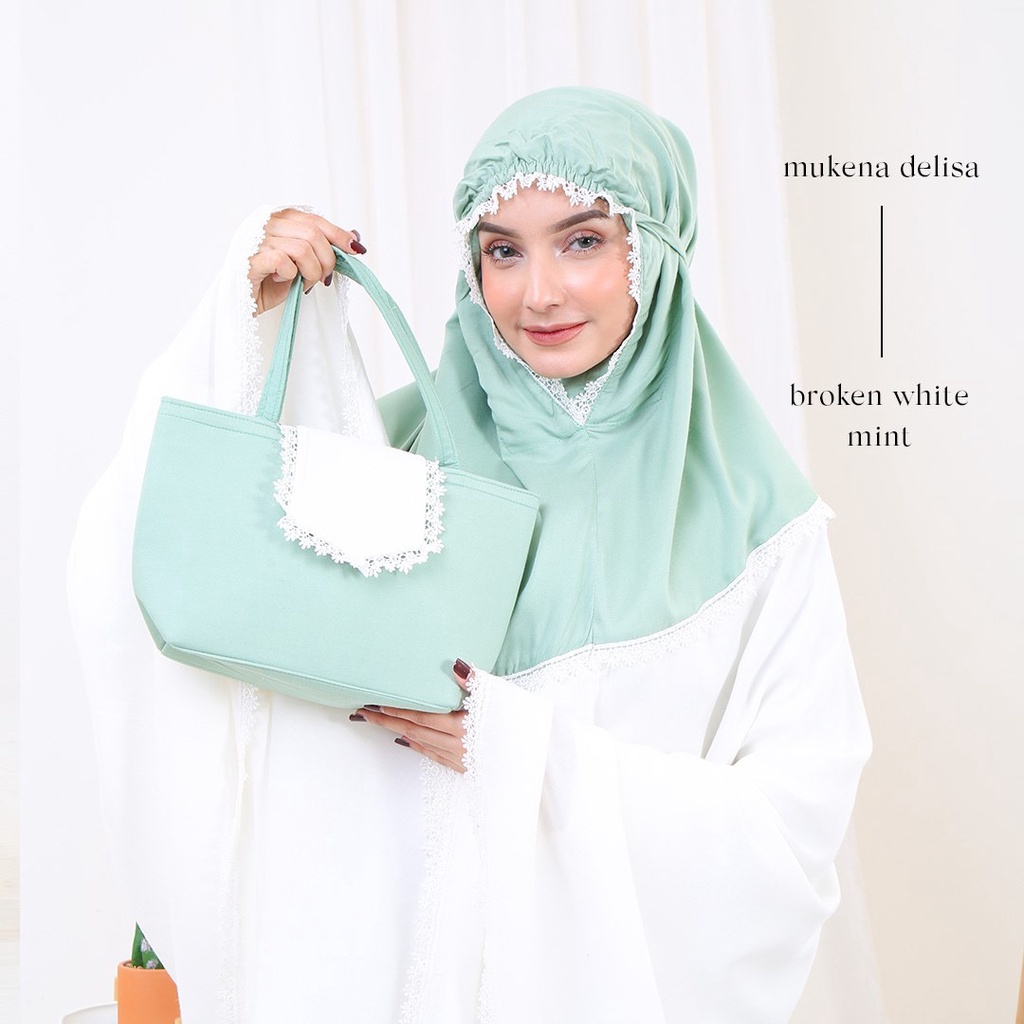 Mukena Rayon Dewasa Delisa