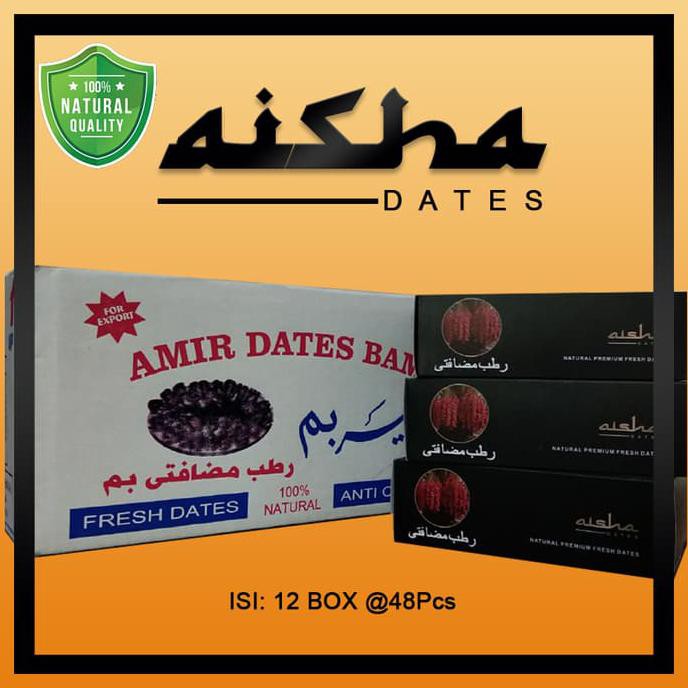 

Buruan Beli Aisha Dates Kurma - Kurma Azwa Import Iran | Kurma Aisyah Segar