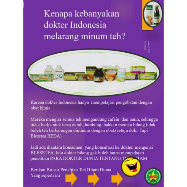

teh hitam BLESSTEA original teh ortodoks teh kesehatan minumam kesehatan