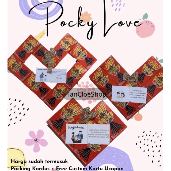 

Pocky Love 47Gr Isi 4/6 Kotak