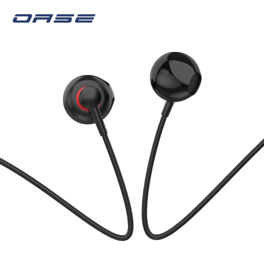 OASE Earphone DE-W2 HD Audio, Anti Slip Design Kualitas Bagus Packing