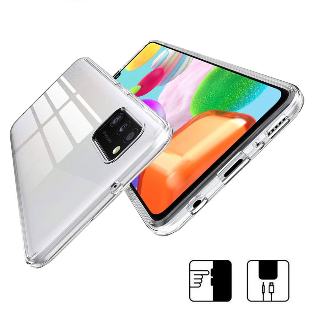 C/C- CASING SAMSUNG A13 A22 A23 A32 A33 A52 A53 A72 A73 A02S M32 4G 5G Sarung Kesing HP jelly case Bening 2MM silikon transparan TPU Anti jamur⁸