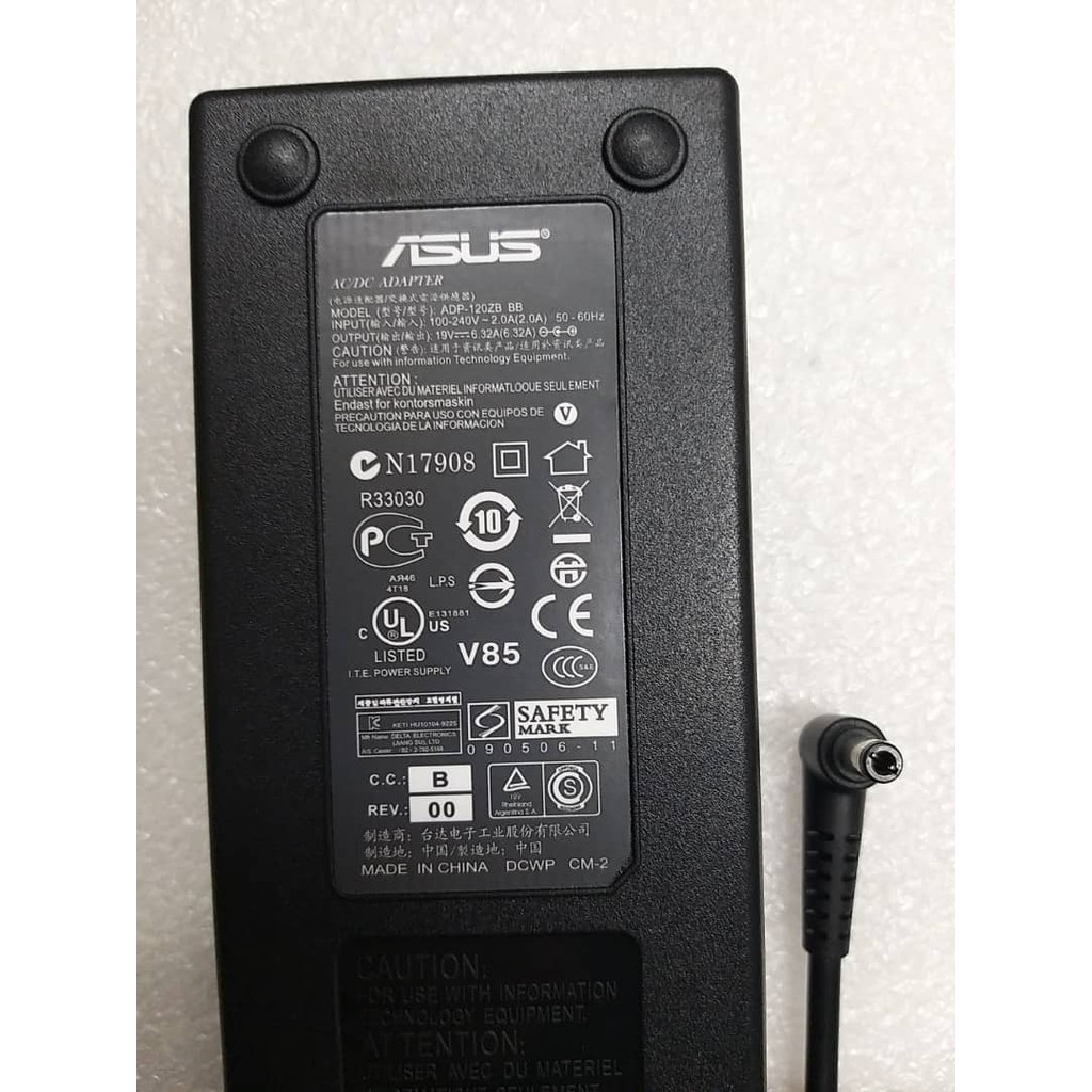 Adaptor Original ASUS 19V - 6.32A ( Dc. 5.5x2.5mm )