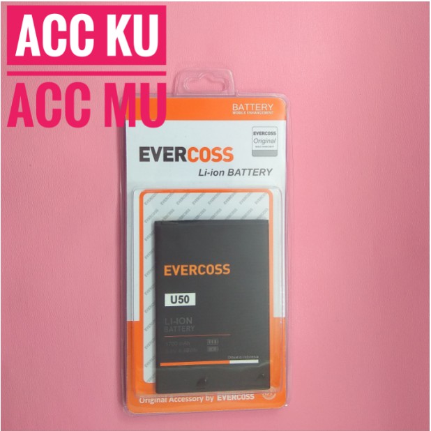 BATRE BATTERY BATERAI EVERCROSS U50 ORIGINAL 99