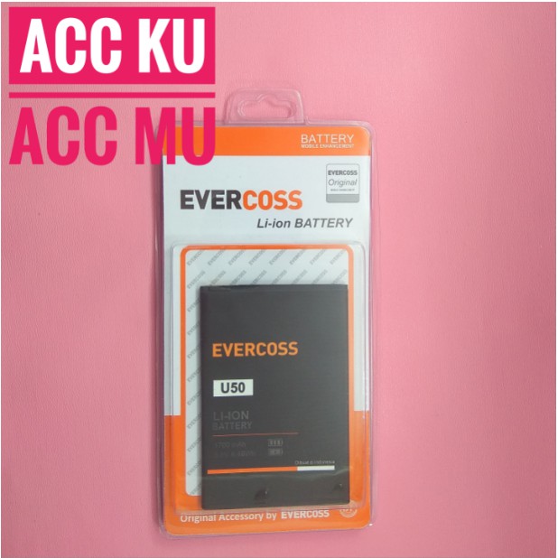 BATRE BATTERY BATERAI EVERCROSS U50 ORIGINAL 99