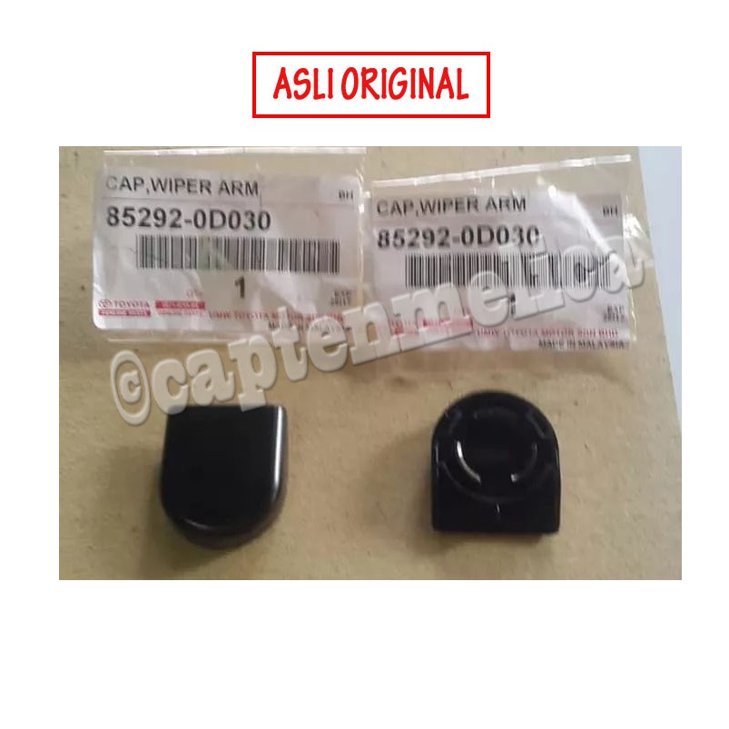 ORI tutup baut Gagang Batang wiper Depan Kaca Toyota innova reborn 2015 2016 2017 2019 tabung Botol 