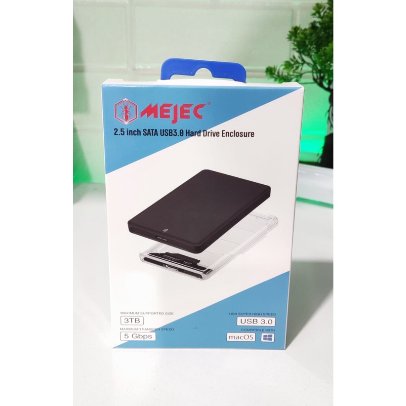 casing external Hdd mejec enclosure 2,5 inch hardisk