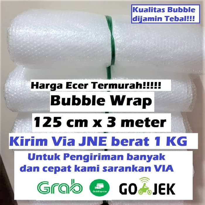 

Bubble Wrap 125 cm x 3 m