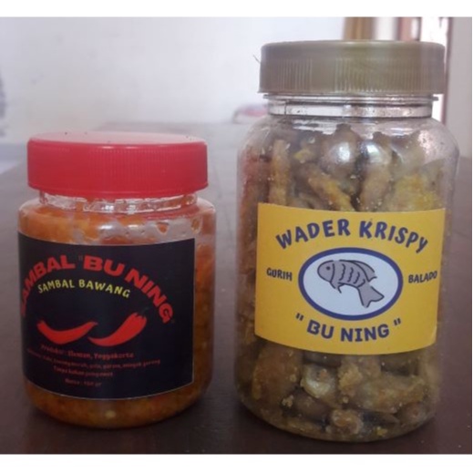 

Sambal Bawang + Wader Krispy ( Paket Enak 1 )