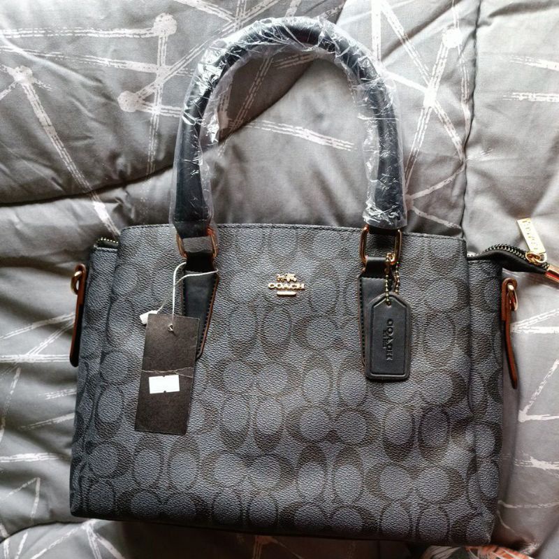 Coach Handbag Sage Hitam PREMIUM