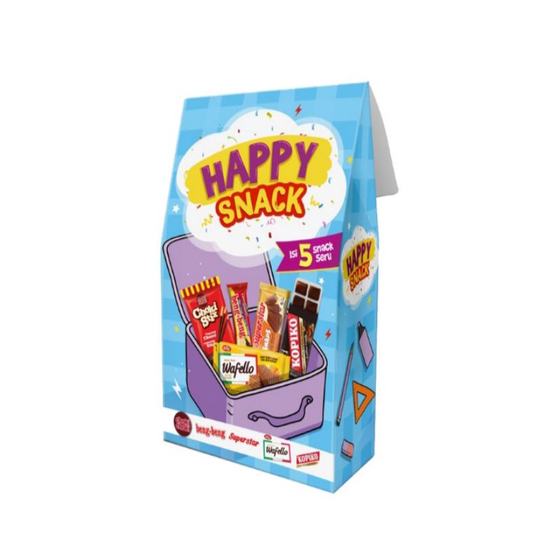 

HAPPY SNACK isi 5 Assorted by MAYORA (barang langsung kirim hari itu juga)