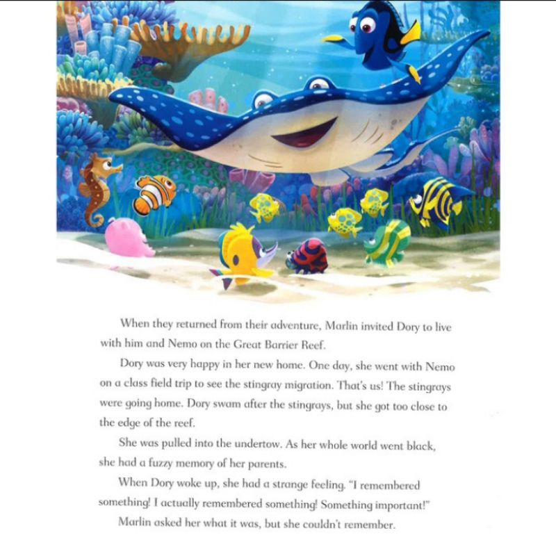 DISNEY: FINDING DORY - BOOK &amp; CD