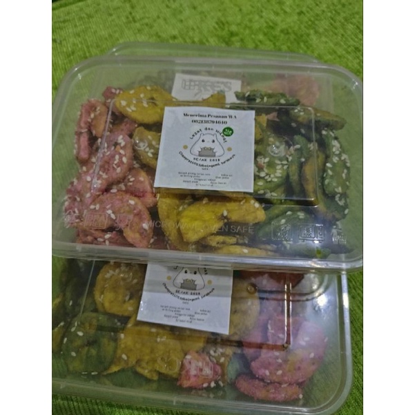 

Keripik Pisang Rainbow