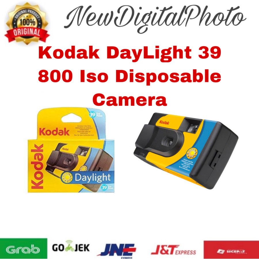 Jual Kodak DayLight 39 800Iso Disposable Camera Original Shopee Indonesia