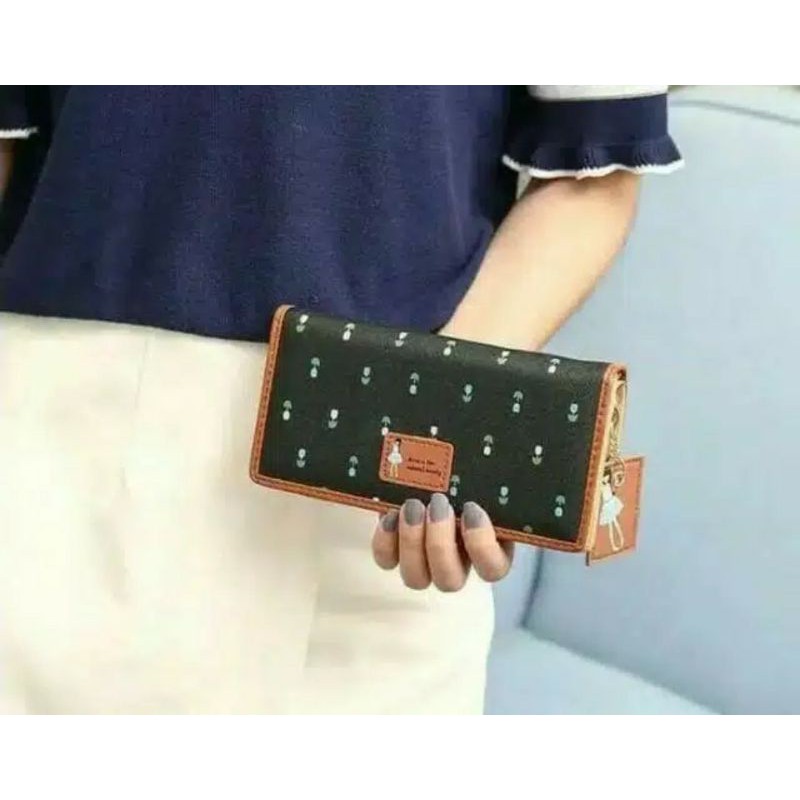 DOMPET PANJANG WANITA MURAH GROSIR DISKON PROMO DOMPET KARTU UANG