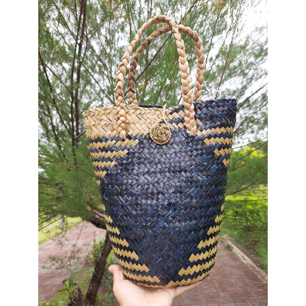 TAS PURUN ANYAMAN KHAS KALIMANTAN SELATAN 0052