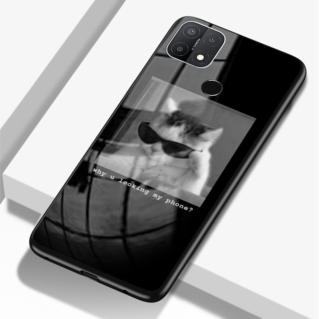 [SC88] Softcase Glass Kaca Oppo A15 | Case Oppo A15 | Casing Oppo A15 | Softcase Oppo A15 | Case Hp