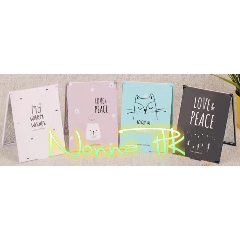 Kaca lipat tebal mini kucing 158HC