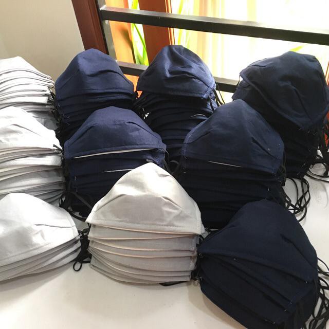 masker polos masker dewasa masker kain cewek cowok lucu murah