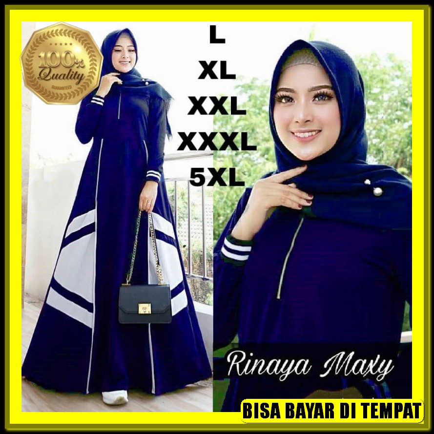 Baju Gamis Syari Wanita Terbaru 2021 Misbee Set Khimar Ceruty Qin Om719 Terlaris Baju Atasan Pakai G