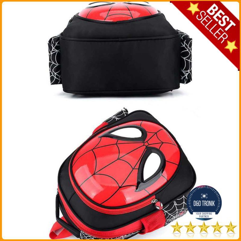 KAFVNIE Tas Ransel Sekolah Anak Backpack Model Spiderman Tipe 1801 Grab Medan